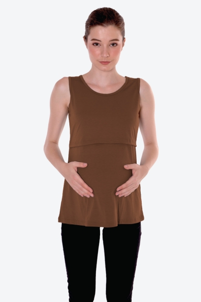 Irish Singlet In Brown Irish Singlet In Brown